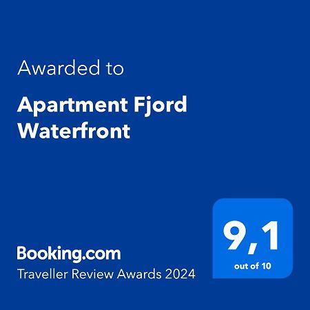 Apartment Fjord Waterfront 科托尔 外观 照片
