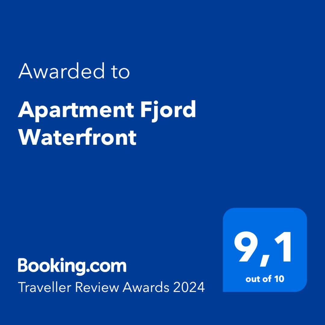 Apartment Fjord Waterfront 科托尔 外观 照片