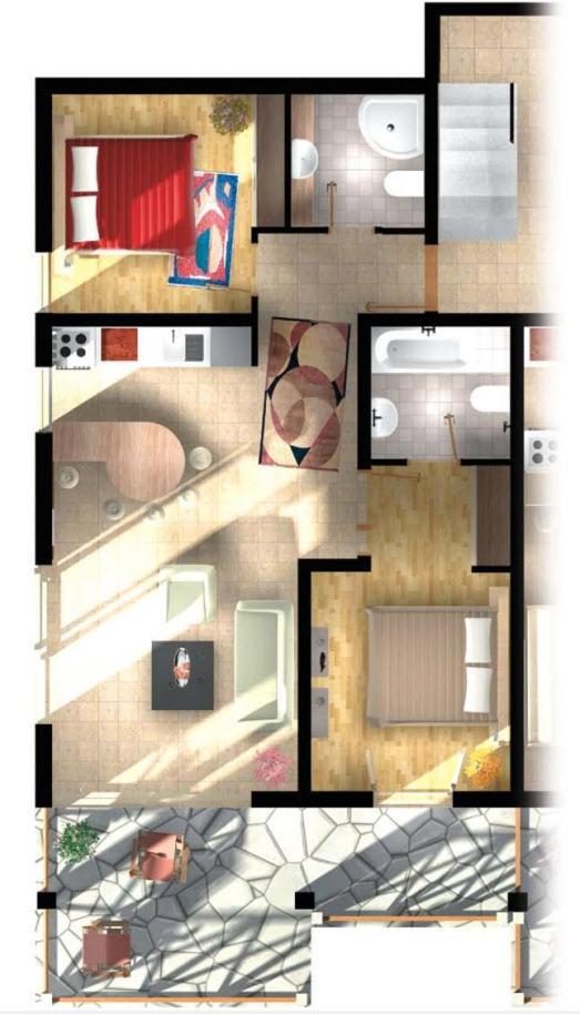 Apartment Fjord Waterfront 科托尔 外观 照片